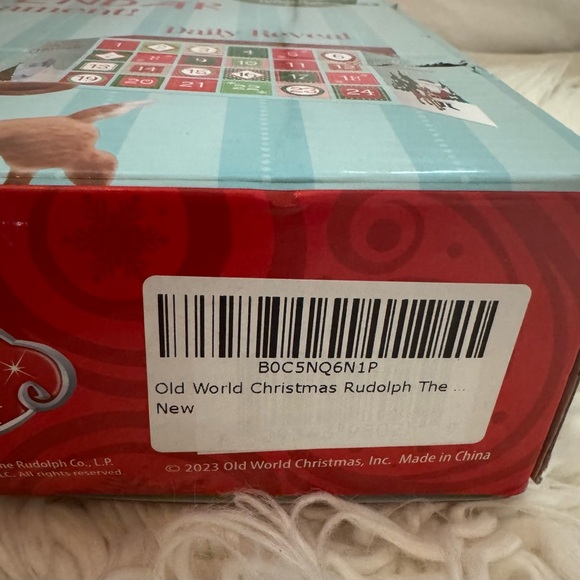 Old World Christmas Rudolph The Red-Nosed Reindeer Advent Calendar - Picture 3 of 4